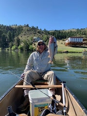 Gerhard with a 17" Kokanee at Canyon Ferry Reservoir - 2020